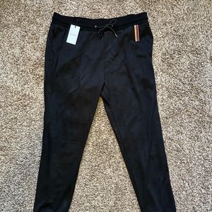 Paul Smith Slim Merino Wool Joggers Large Black